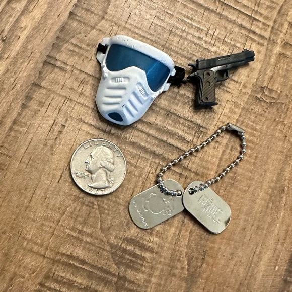 Vintage 1996 Hasbro Pawtucket GI Joe in Alpine Assault Artic Camo with ski mask - Picture 15 of 16